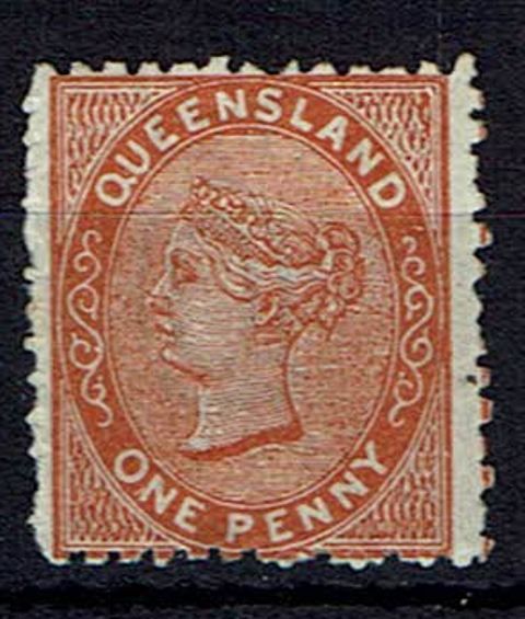 Image of Australian States ~ Queensland SG 129 LMM British Commonwealth Stamp